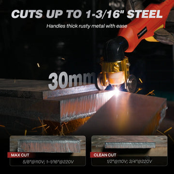 Arccaptain CUT65 HF Plasma Cutter Heavy-Duty 65A Pilot Arc 110/220V New