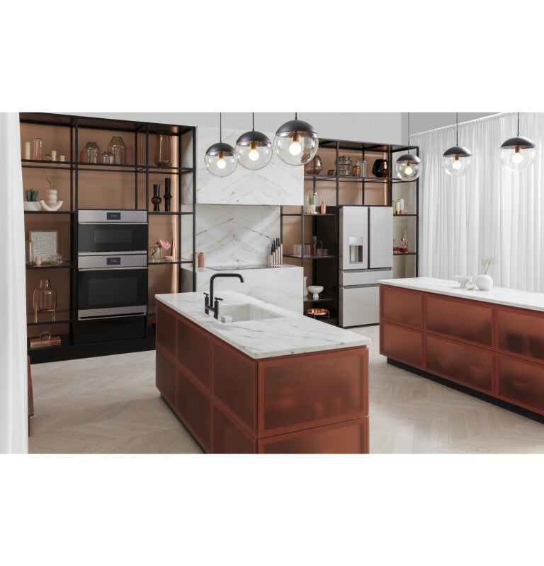 CAFE  Caf? 27.8 Cu. Ft. Smart 4-door French-door Refrigerator In Platinum Glass - Platinum Glass (CVE28DM5NS5)