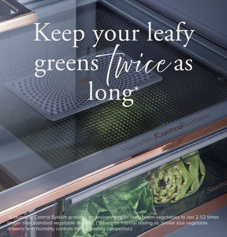 CAFE  Caf? 27.8 Cu. Ft. Smart 4-door French-door Refrigerator - Matte Black (CVE28DP3ND1)