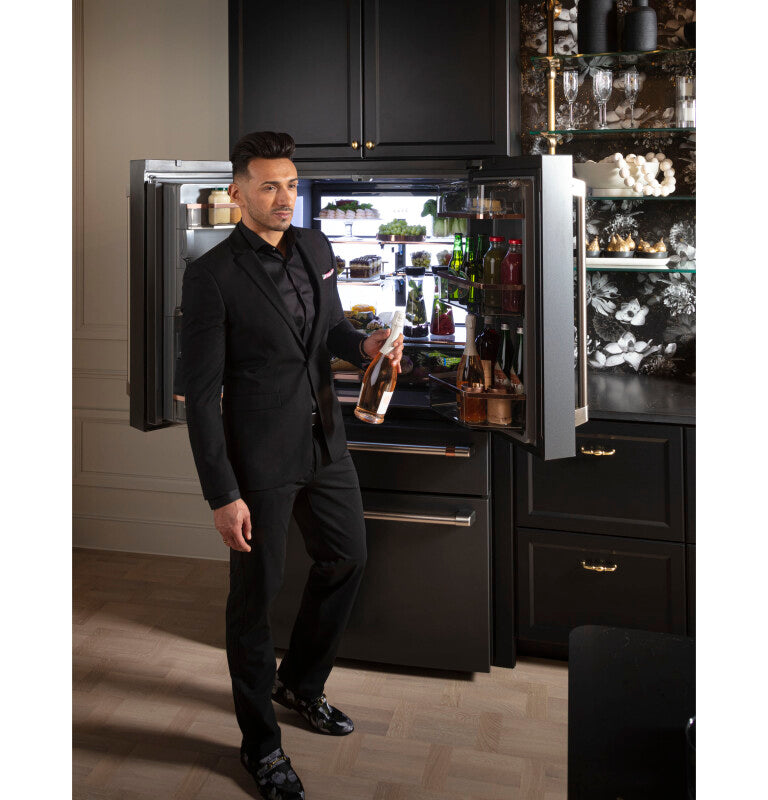 CAFE  Caf? 27.8 Cu. Ft. Smart 4-door French-door Refrigerator - Matte Black (CVE28DP3ND1)
