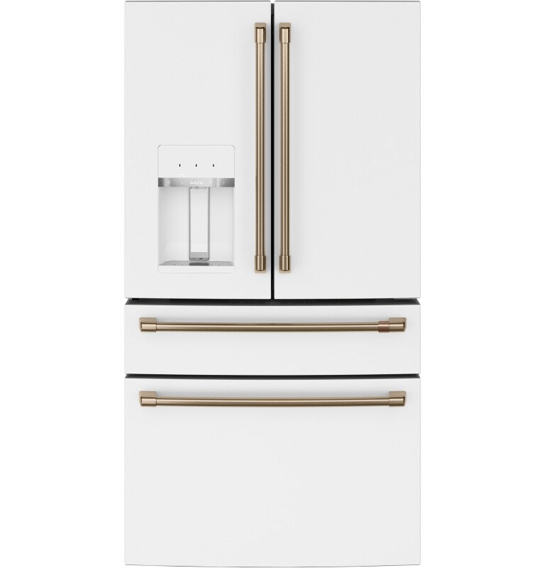 CAFE  Caf? 27.8 Cu. Ft. Smart 4-door French-door Refrigerator - Matte White (CVE28DP4NW2)