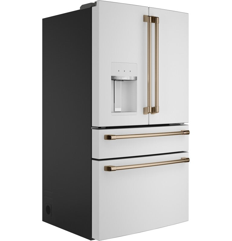 CAFE  Caf? 27.8 Cu. Ft. Smart 4-door French-door Refrigerator - Matte White (CVE28DP4NW2)