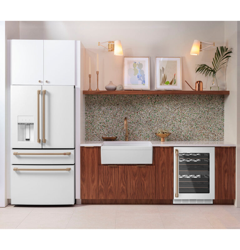 CAFE  Caf? 27.8 Cu. Ft. Smart 4-door French-door Refrigerator - Matte White (CVE28DP4NW2)