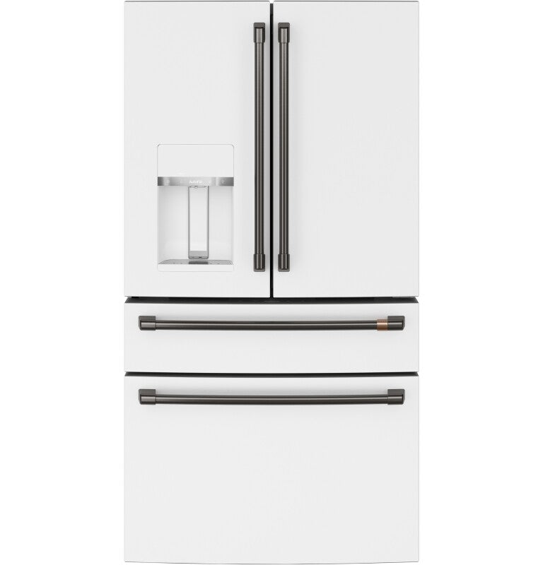 CAFE  Caf? 27.8 Cu. Ft. Smart 4-door French-door Refrigerator - Matte White (CVE28DP4NW2)