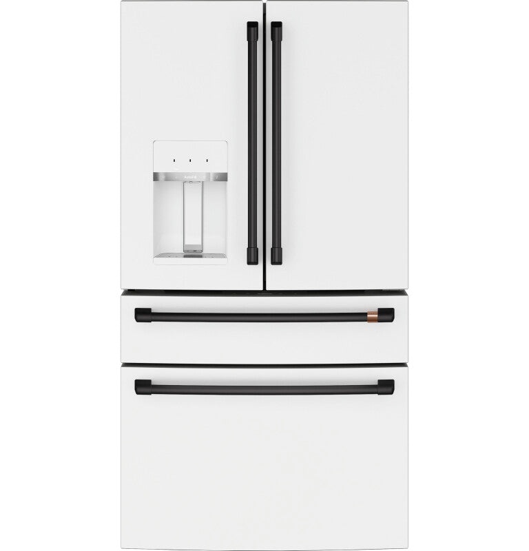 CAFE  Caf? 27.8 Cu. Ft. Smart 4-door French-door Refrigerator - Matte White (CVE28DP4NW2)