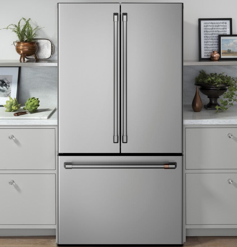 CAFE  Caf? 23.1 Cu. Ft. Smart Counter-depth French-door Refrigerator - Stainless Steel (CWE23SP2MS1)