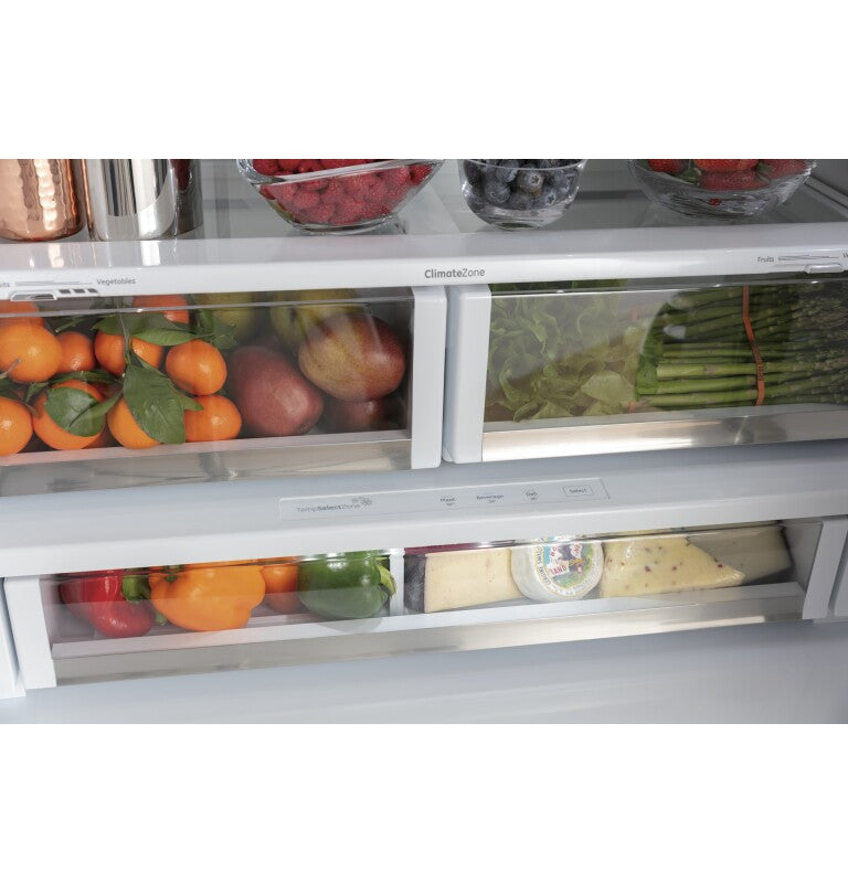 CAFE  Caf? 23.1 Cu. Ft. Smart Counter-depth French-door Refrigerator - Matte White (CWE23SP4MW2)