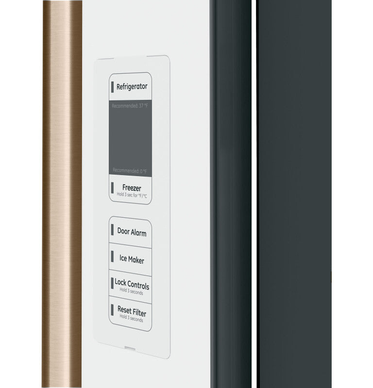 CAFE  Caf? 23.1 Cu. Ft. Smart Counter-depth French-door Refrigerator - Matte White (CWE23SP4MW2)