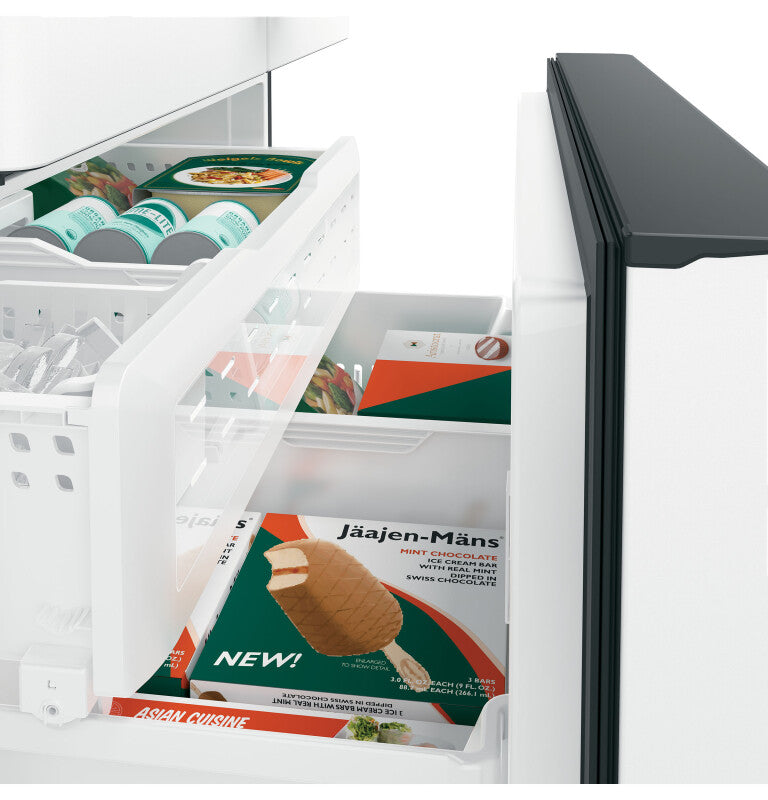 CAFE  Caf? 23.1 Cu. Ft. Smart Counter-depth French-door Refrigerator - Matte White (CWE23SP4MW2)