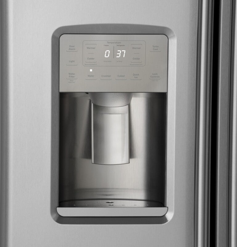 CAFE  Caf? 21.9 Cu. Ft. Counter-depth Side-by-side Refrigerator - Stainless Steel (CZS22MP2NS1)