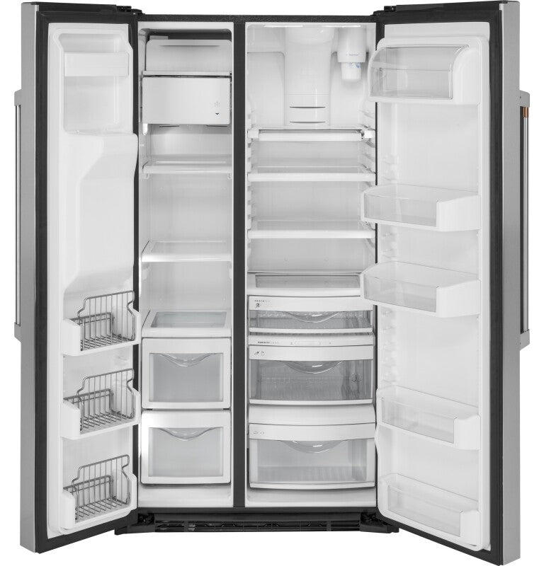 CAFE  Caf? 21.9 Cu. Ft. Counter-depth Side-by-side Refrigerator - Stainless Steel (CZS22MP2NS1)