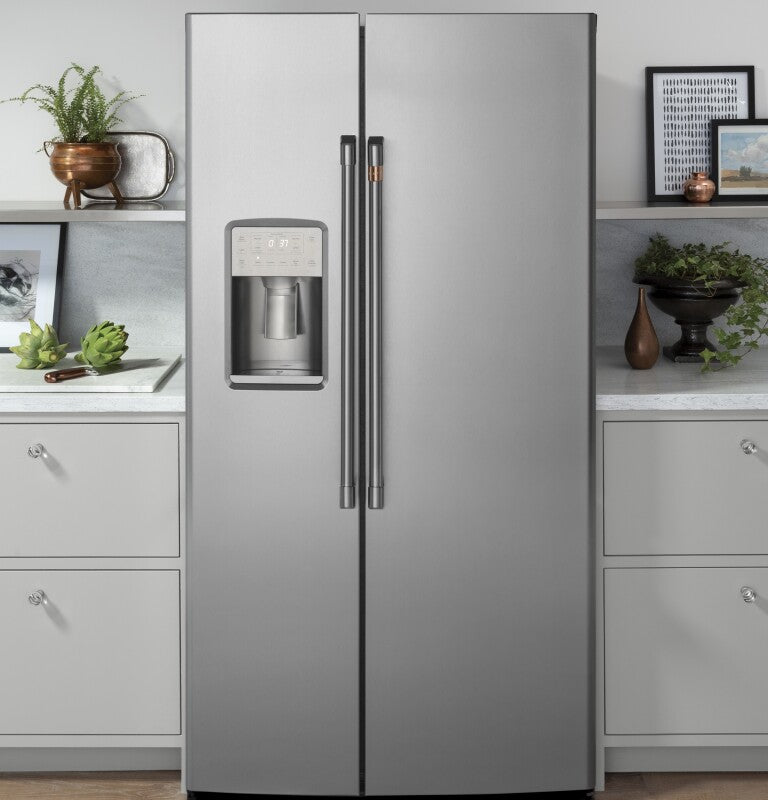CAFE  Caf? 21.9 Cu. Ft. Counter-depth Side-by-side Refrigerator - Stainless Steel (CZS22MP2NS1)