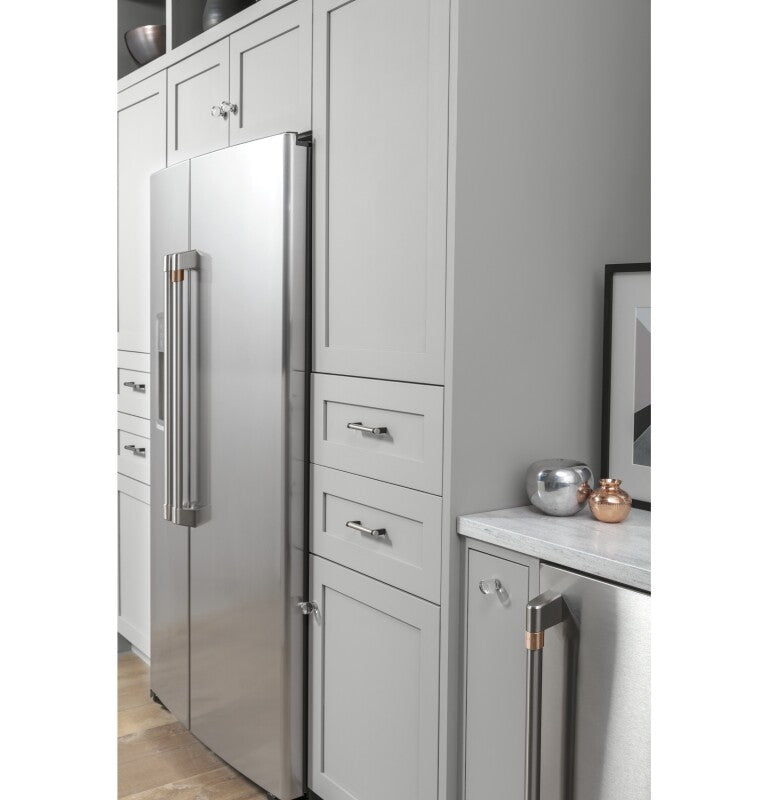CAFE  Caf? 21.9 Cu. Ft. Counter-depth Side-by-side Refrigerator - Stainless Steel (CZS22MP2NS1)