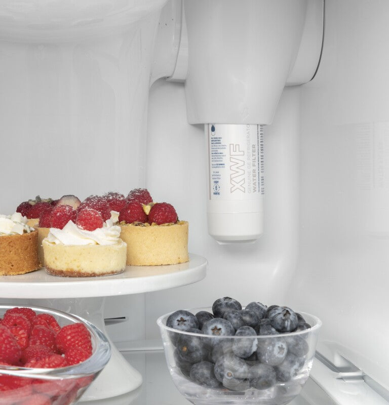CAFE  Caf? 21.9 Cu. Ft. Counter-depth Side-by-side Refrigerator - Stainless Steel (CZS22MP2NS1)