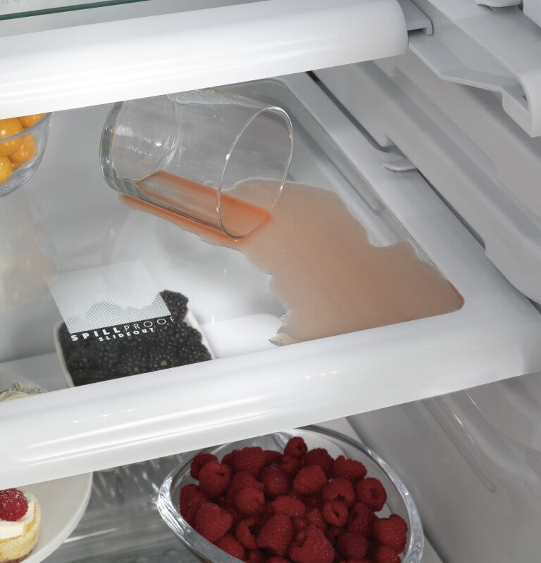 CAFE  Caf? 21.9 Cu. Ft. Counter-depth Side-by-side Refrigerator - Stainless Steel (CZS22MP2NS1)