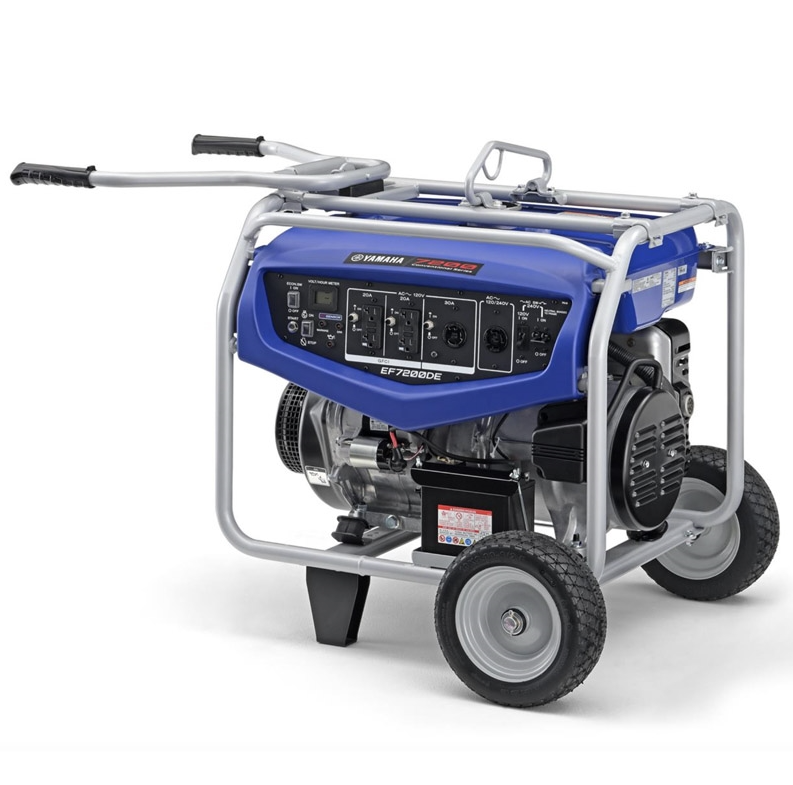 Yamaha EF7200DE 6000W/7200W Electric Start Gas Generator With CO Sensor Open Box
