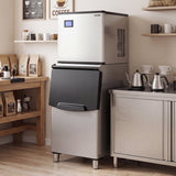 Costway Freestanding Commercial Ice Maker 450 lbs/24H 42969552 New