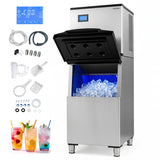 Costway Freestanding Commercial Ice Maker 450 lbs/24H 42969552 New