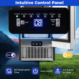 Costway Compact Commercial Ice Maker 25 lbs Storage 110 lbs/Day 32892022 New