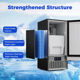 Costway Compact Commercial Ice Maker 25 lbs Storage 110 lbs/Day 32892022 New
