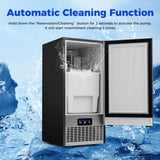 Costway Compact Commercial Ice Maker 25 lbs Storage 110 lbs/Day 32892022 New