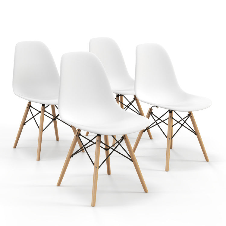 Costway 5-Piece Modern Dining Table & Chairs Set 17299252 New