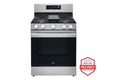 LG 6.3 cu. ft. Smart Wi-Fi Enabled Probake Convection® Gas Range with Air Fry & EasyClean®