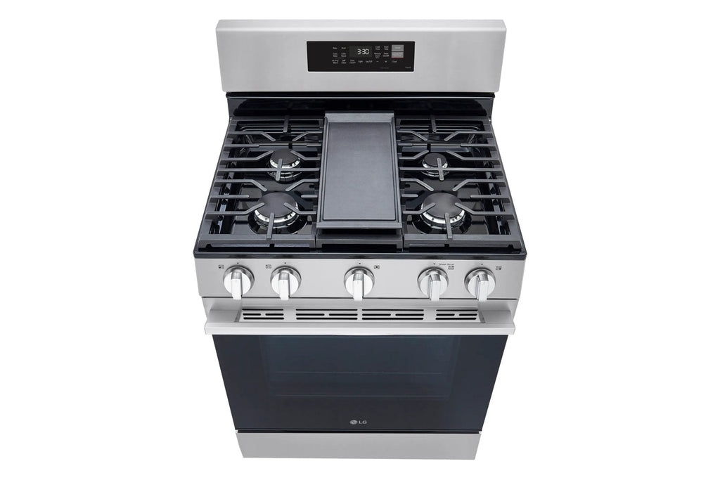 LG 6.3 cu. ft. Smart Wi-Fi Enabled Probake Convection® Gas Range with Air Fry & EasyClean®