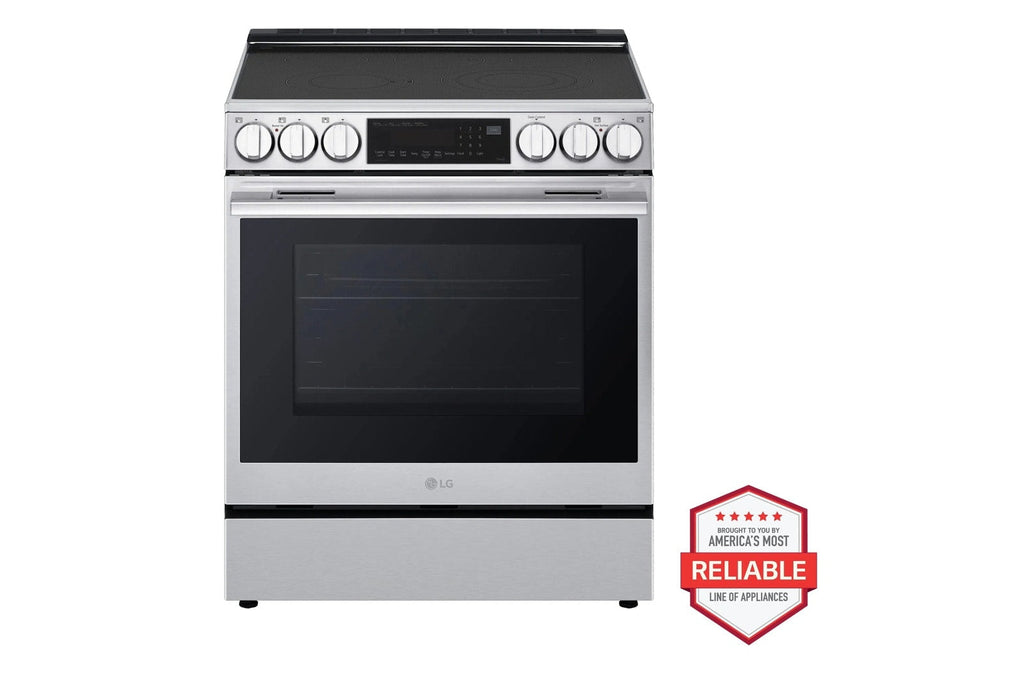 LG 6.3 cu. ft. Smart Electric Slide-in Range with InstaView®, ProBake Convection®, and Air Fry