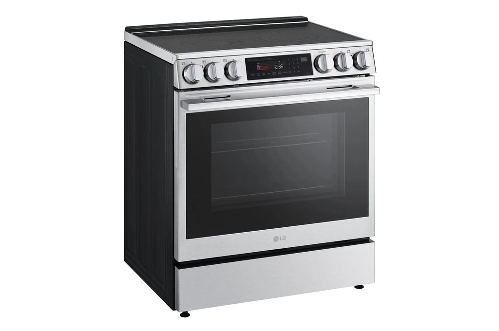 LG 6.3 cu. ft. Smart Electric Slide-in Range with InstaView®, ProBake Convection®, and Air Fry