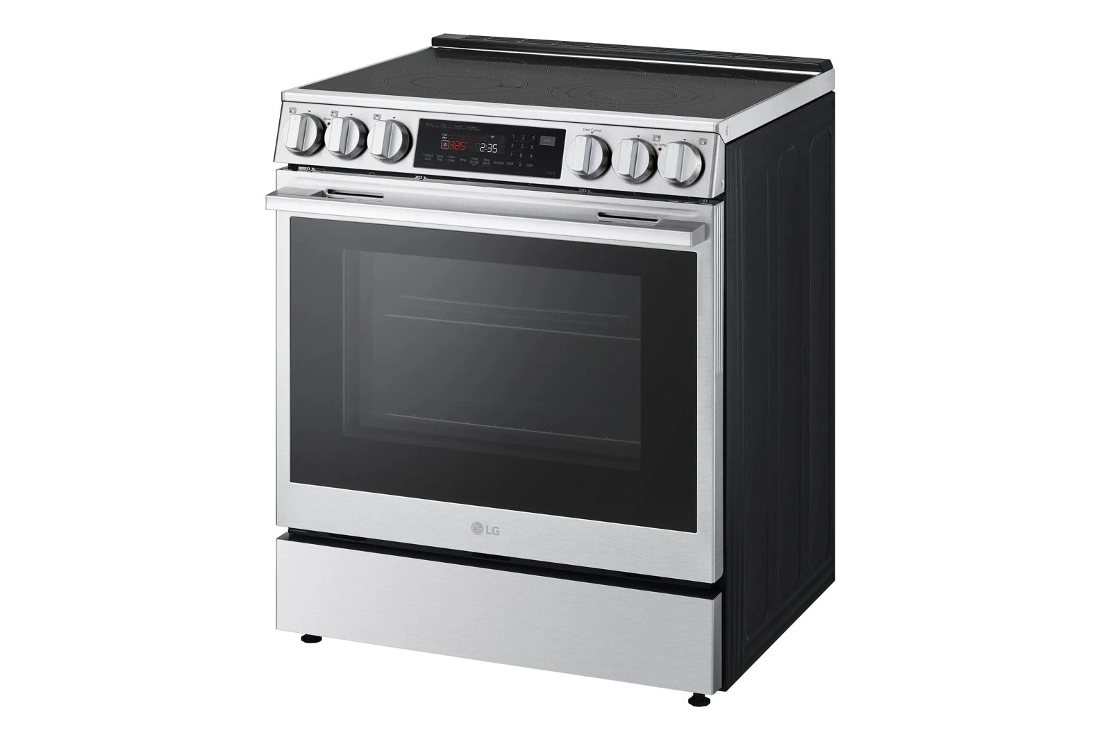 LG 6.3 cu. ft. Smart Electric Slide-in Range with InstaView®, ProBake Convection®, and Air Fry