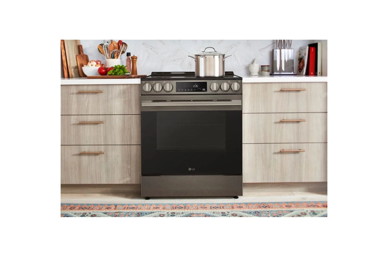 LG 6.3 cu ft. Smart Electric Slide-in Range with Air Fry & EasyClean®
