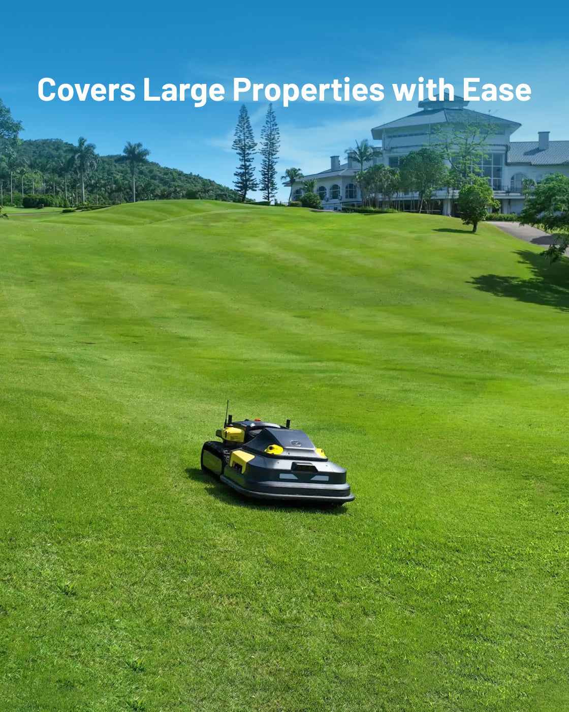 Yarbo Lawn Mower Pro 20" Cutting Width 6 Acre Coverage Remote App Control New