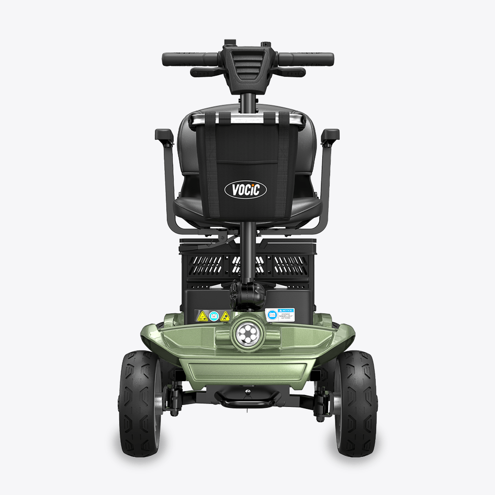 Vocic D35 Mobility Scooter with Shopping Cart 21 Mile Range 3.7 MPH 250W New
