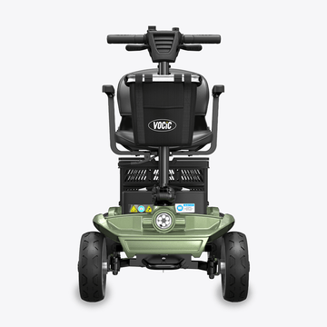 Vocic D35 Mobility Scooter with Shopping Cart 21 Mile Range 3.7 MPH 250W New
