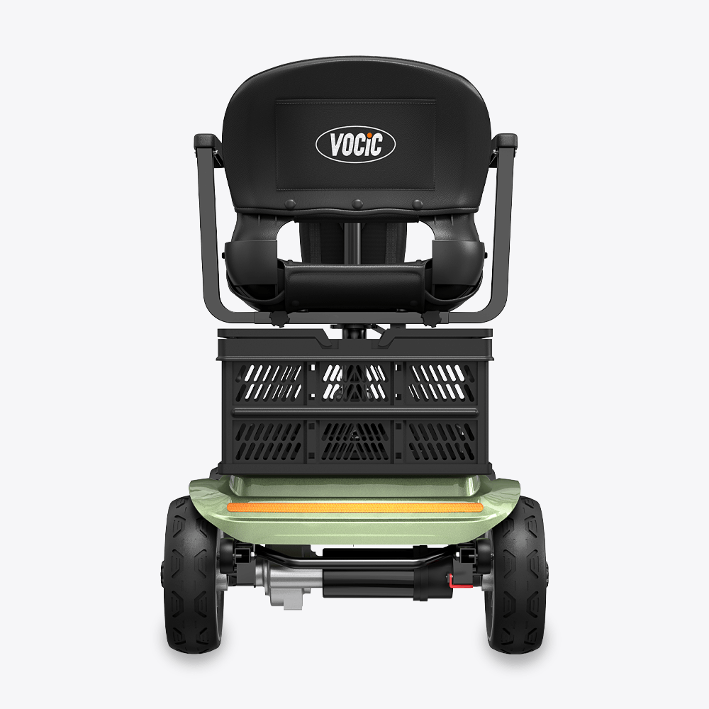 Vocic D35 Mobility Scooter with Shopping Cart 21 Mile Range 3.7 MPH 250W New
