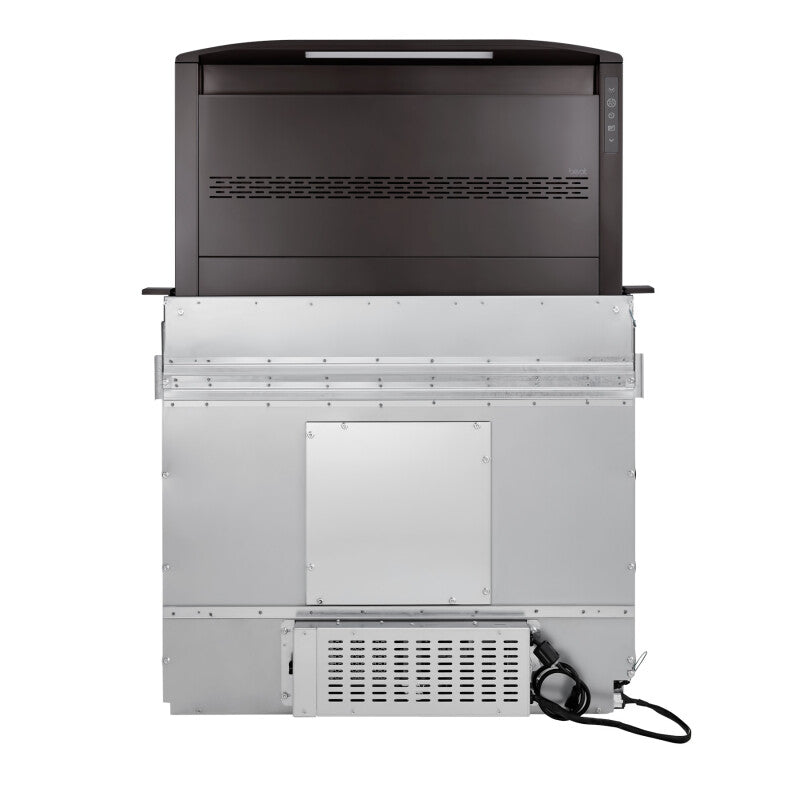 BEST RANGE HOODS 30-INCH DOWNDRAFT RANGE HOOD, BLOWER SOLD SEPARATELY, BLACK STAINLESS STEEL (D49M SERIES) -  (D49M30BLS)