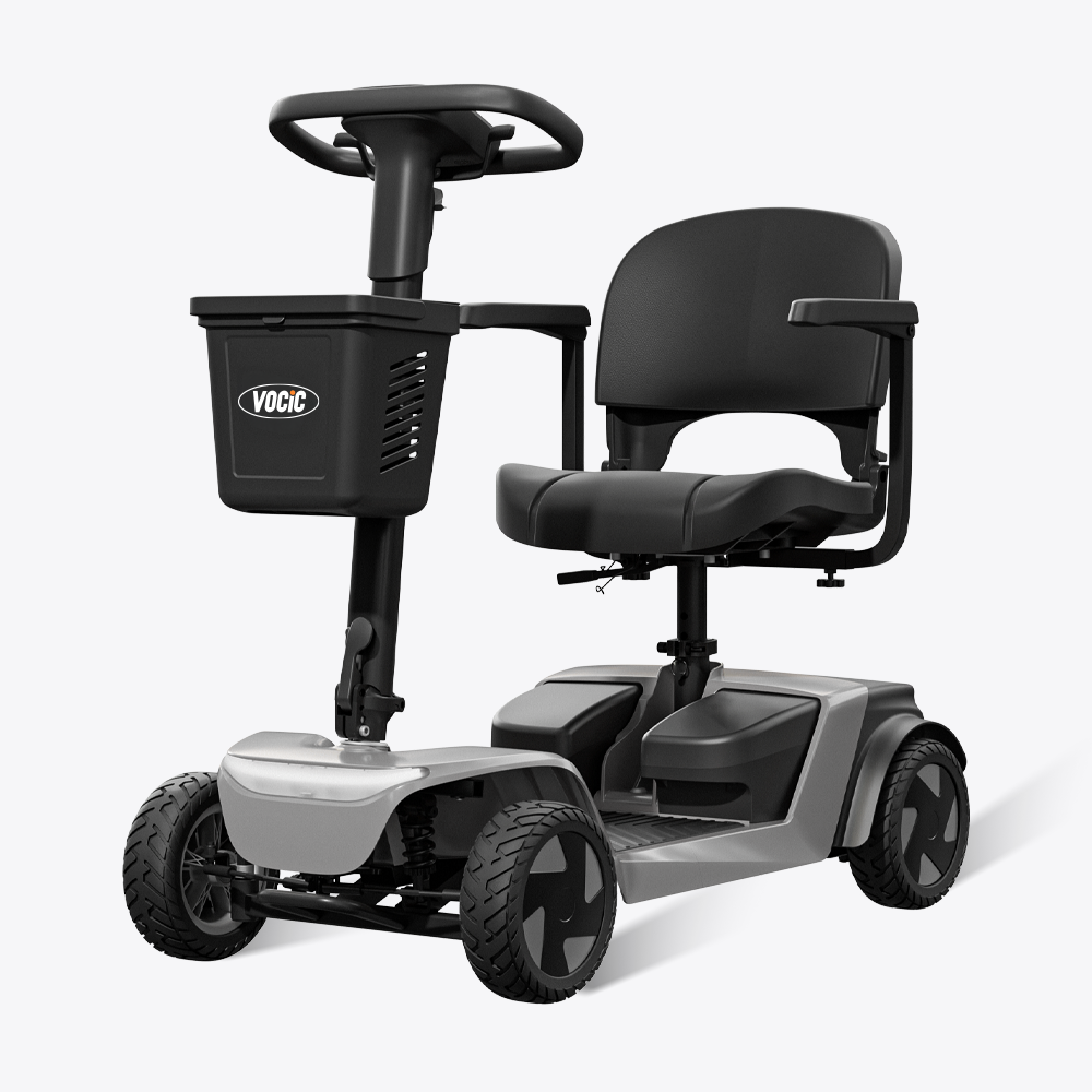 Vocic D52 Mobility Scooter Foldable 14 Mile Range 3.7 MPH 250W New