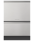 Fisher Paykel  Double DishDrawer Dishwasher, Tall, Sanitize - Stainless Steel (DD24DT4NX9)
