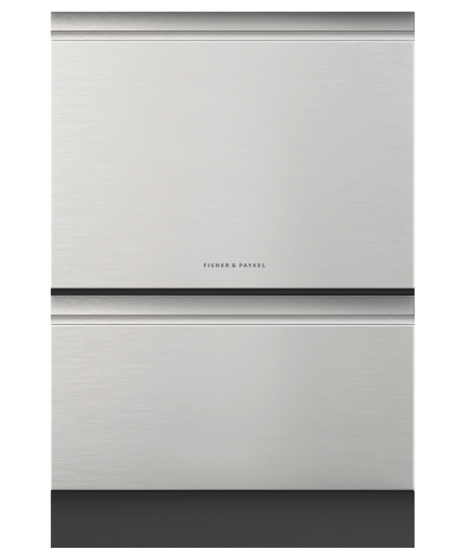 Fisher Paykel  Double DishDrawer Dishwasher, Tall, Sanitize - Stainless Steel (DD24DT4NX9)