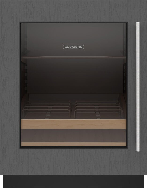 SUB-ZERO  24" Designer Undercounter ADA Height Beverage Center - Panel Ready - Panel Ready (DEU2450BGADAL)