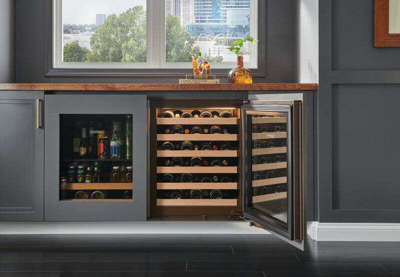 Sub-Zero  24" Designer Undercounter ADA Height Wine Storage - Panel Ready - Panel Ready (DEU2450WADAR)