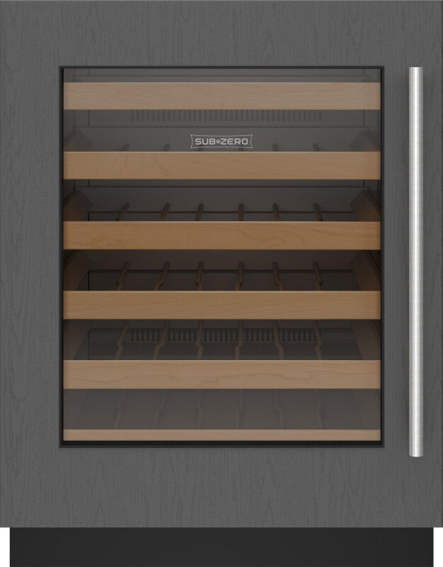 Sub-Zero  24" Designer Undercounter ADA Height Wine Storage - Panel Ready - Panel Ready (DEU2450WADAR)