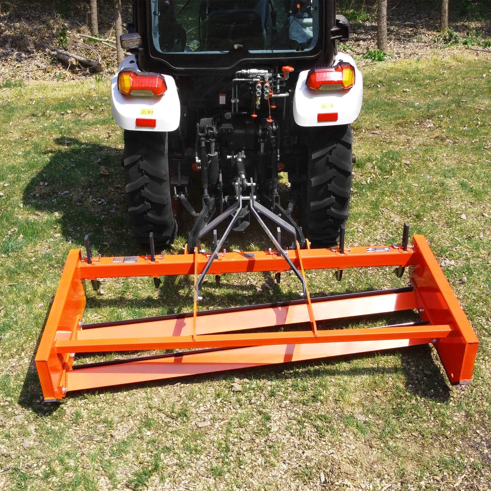 MechMaxx LP72 Land Leveler 72" Heavy Duty Land Plane Scraper Grader with Shanks 3 Point Hitch New
