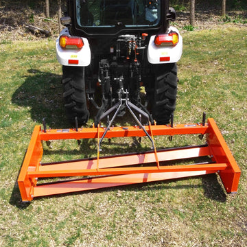 MechMaxx LP72 Land Leveler 72" Heavy Duty Land Plane Scraper Grader with Shanks 3 Point Hitch New