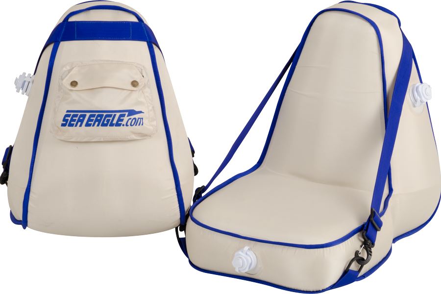 Sea Eagle 300X Explorer Inflatable Kayak Solo Deluxe Package Blue Gray New