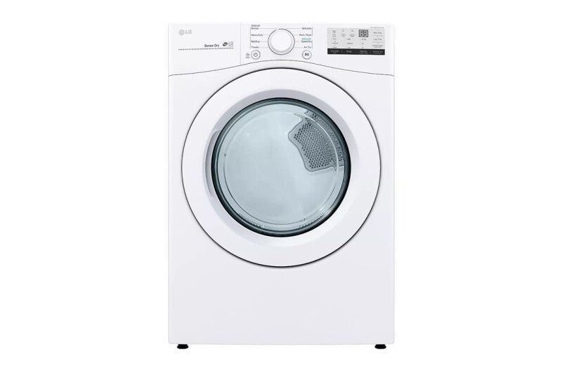 LG  7.4 Cu. Ft. Large Capacity Electric Dryer - White - White (DLE3400W)
