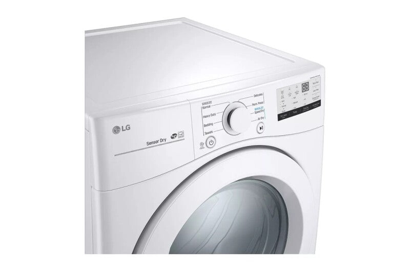 LG  7.4 Cu. Ft. Large Capacity Electric Dryer - White - White (DLE3400W)