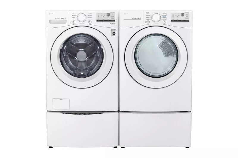 LG  7.4 Cu. Ft. Large Capacity Electric Dryer - White - White (DLE3400W)