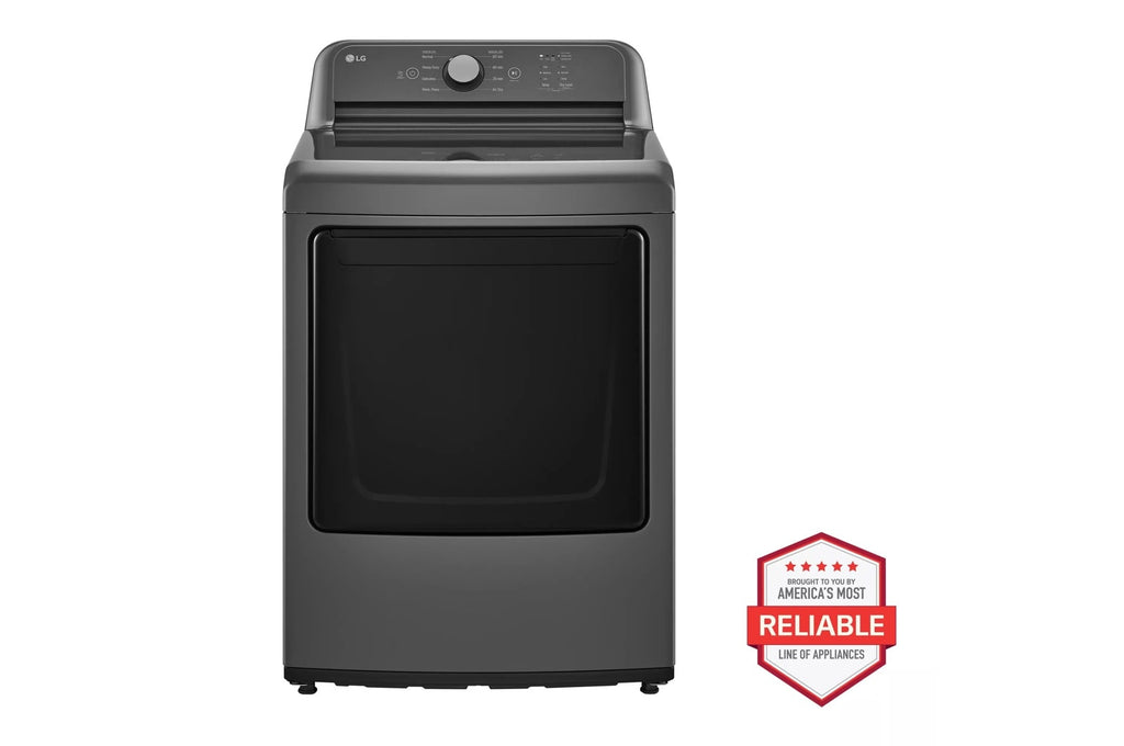 LG 7.3 cu. ft. Ultra Large High Efficiency Dryer™, Electric, Monochrome Grey